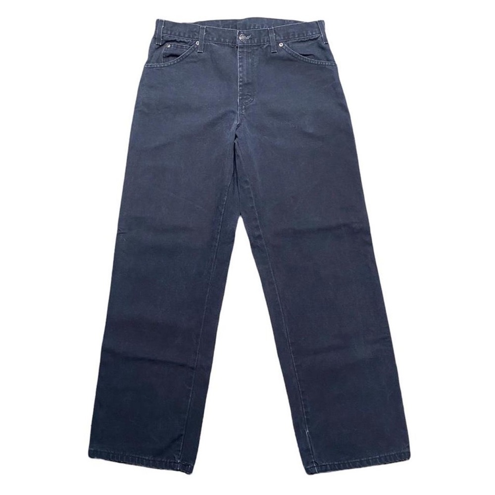 🎱 Dickies vintage-style carpenter work pants with tool pocket and hammer strap